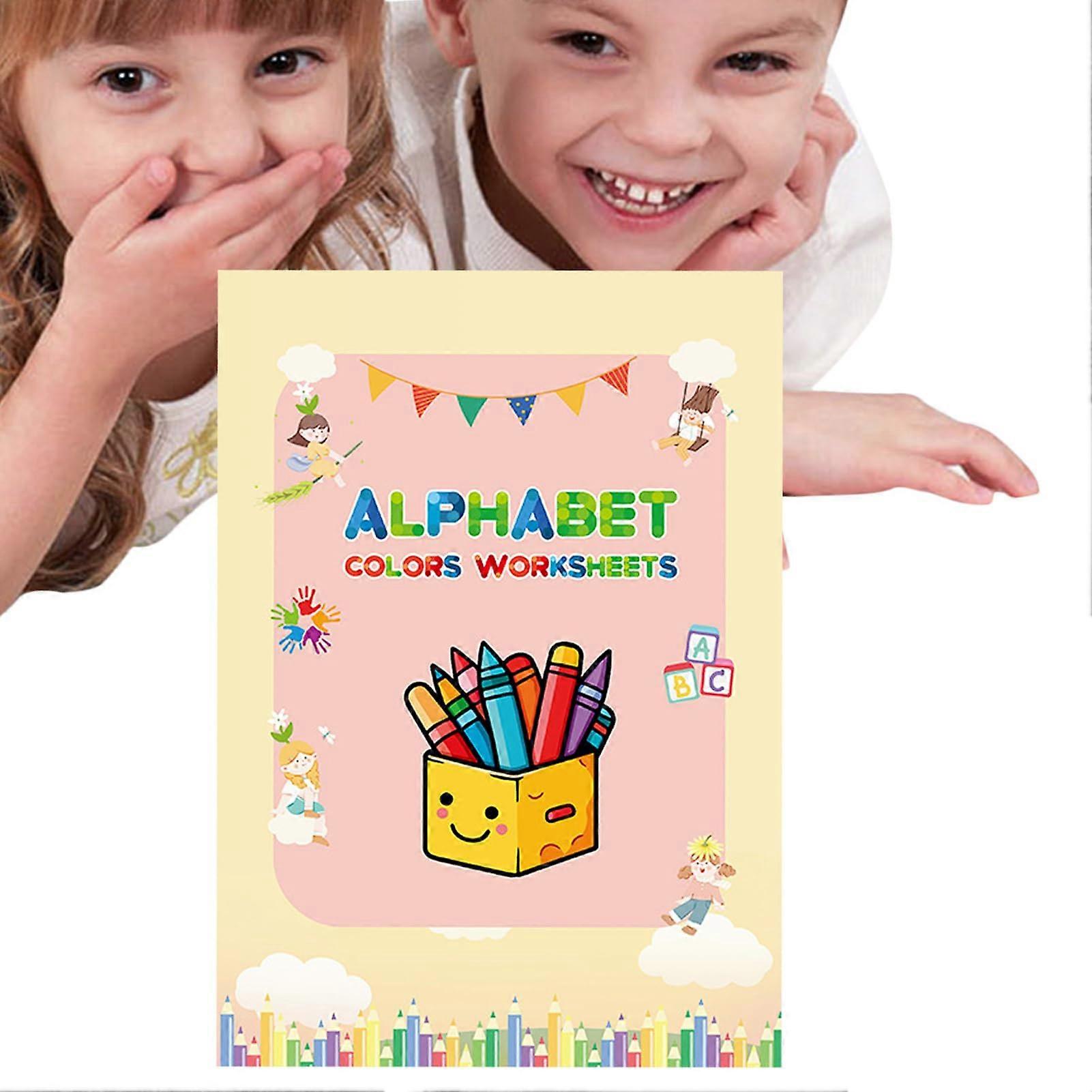Alphabet-Trackingbuch Reusable Alphabet Tracking Book For Kindergarten Portable Learning Toy For Travel And Home