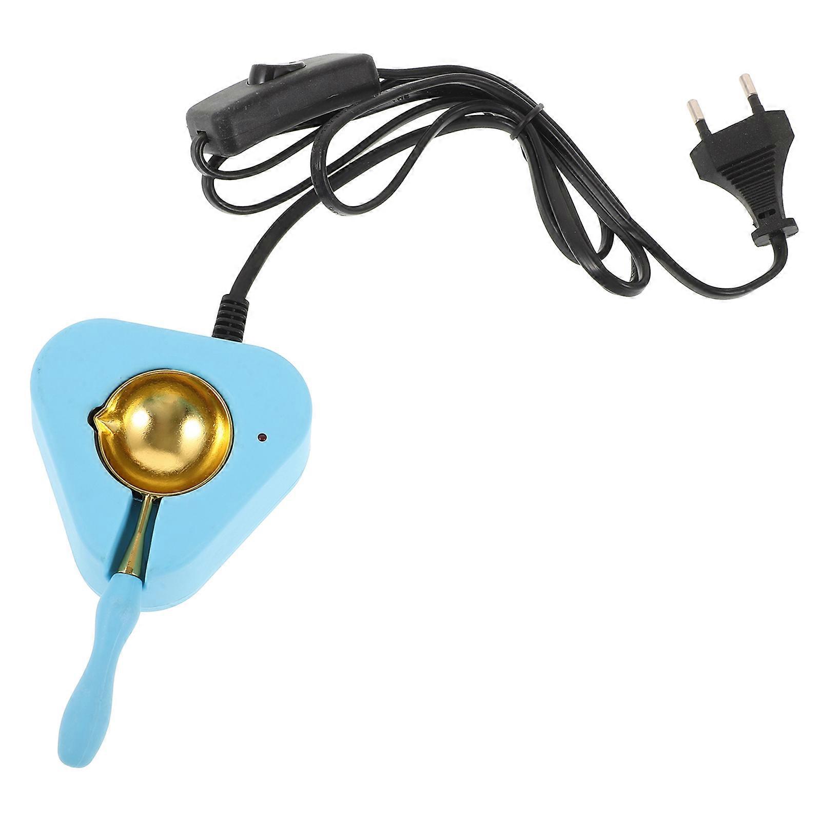 Wax Melting Stove Set For DIY Crafts And Seal Making In Blue Color 1 Set