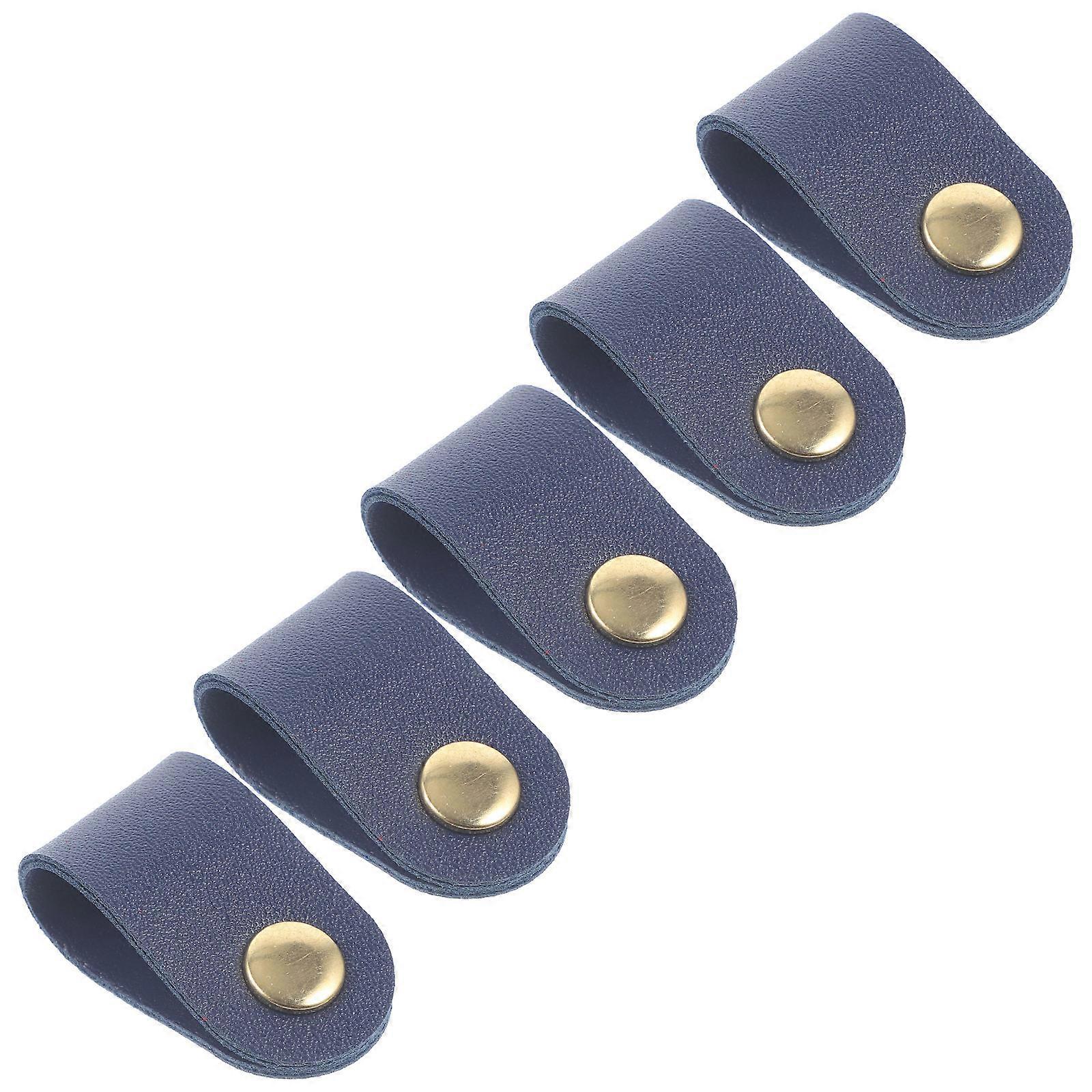 5pcs Cable Organizer Winder Computer Tie Strap Cord Fixing Strap