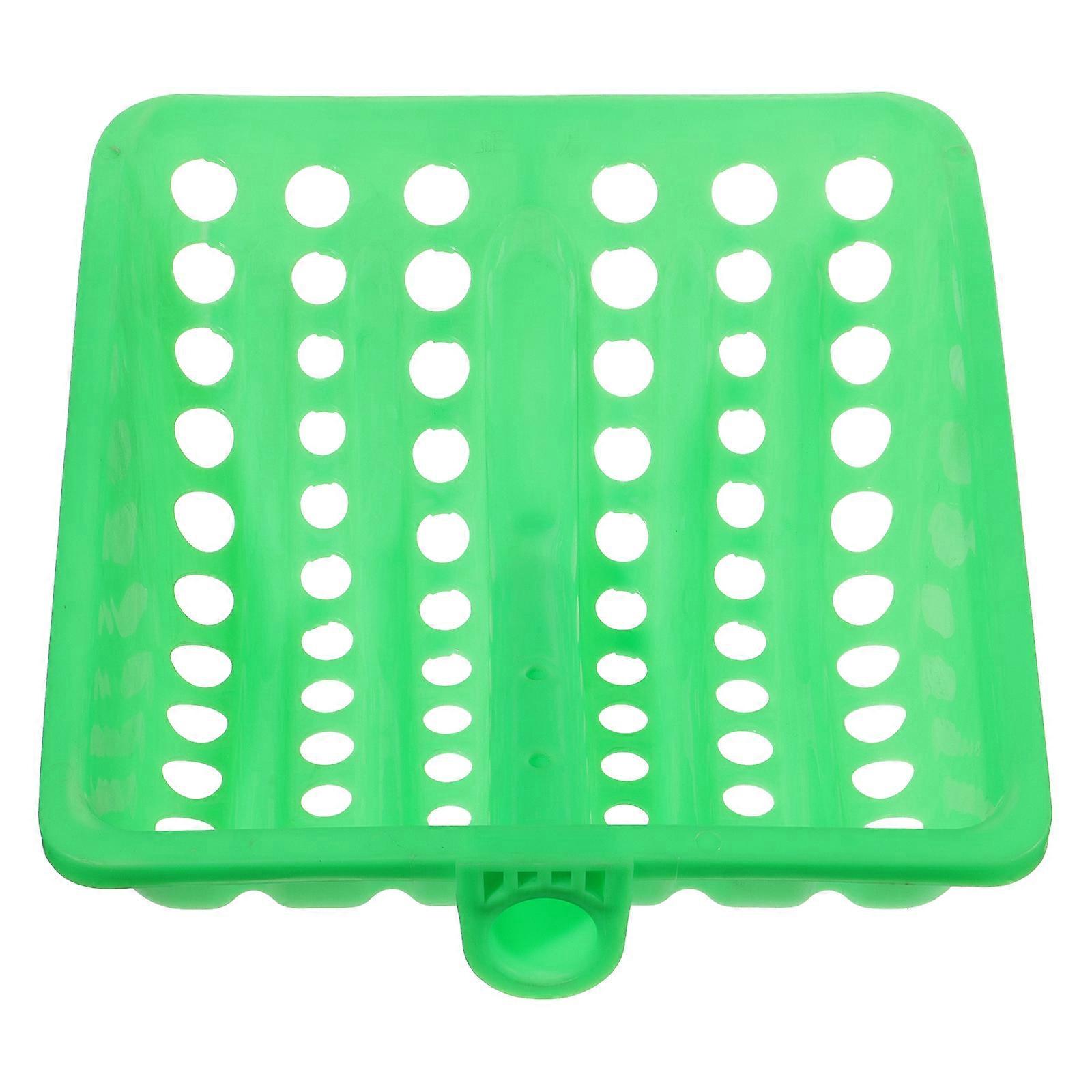 Green Plastic Head for Outdoor Use Multi Purpose Snow and Mud Removal 10.5 inch