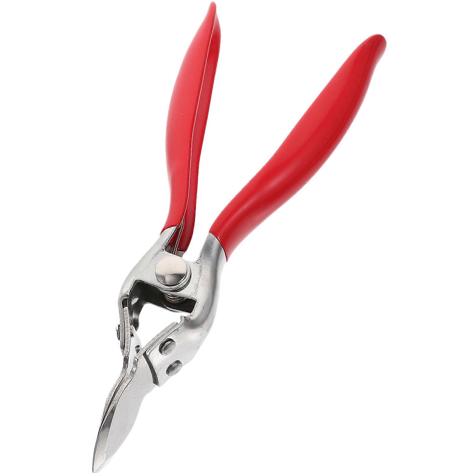 Durian Opener Clip Made of Stainless Steel and PP Perfect for Kitchen Use Red Color Lightweight