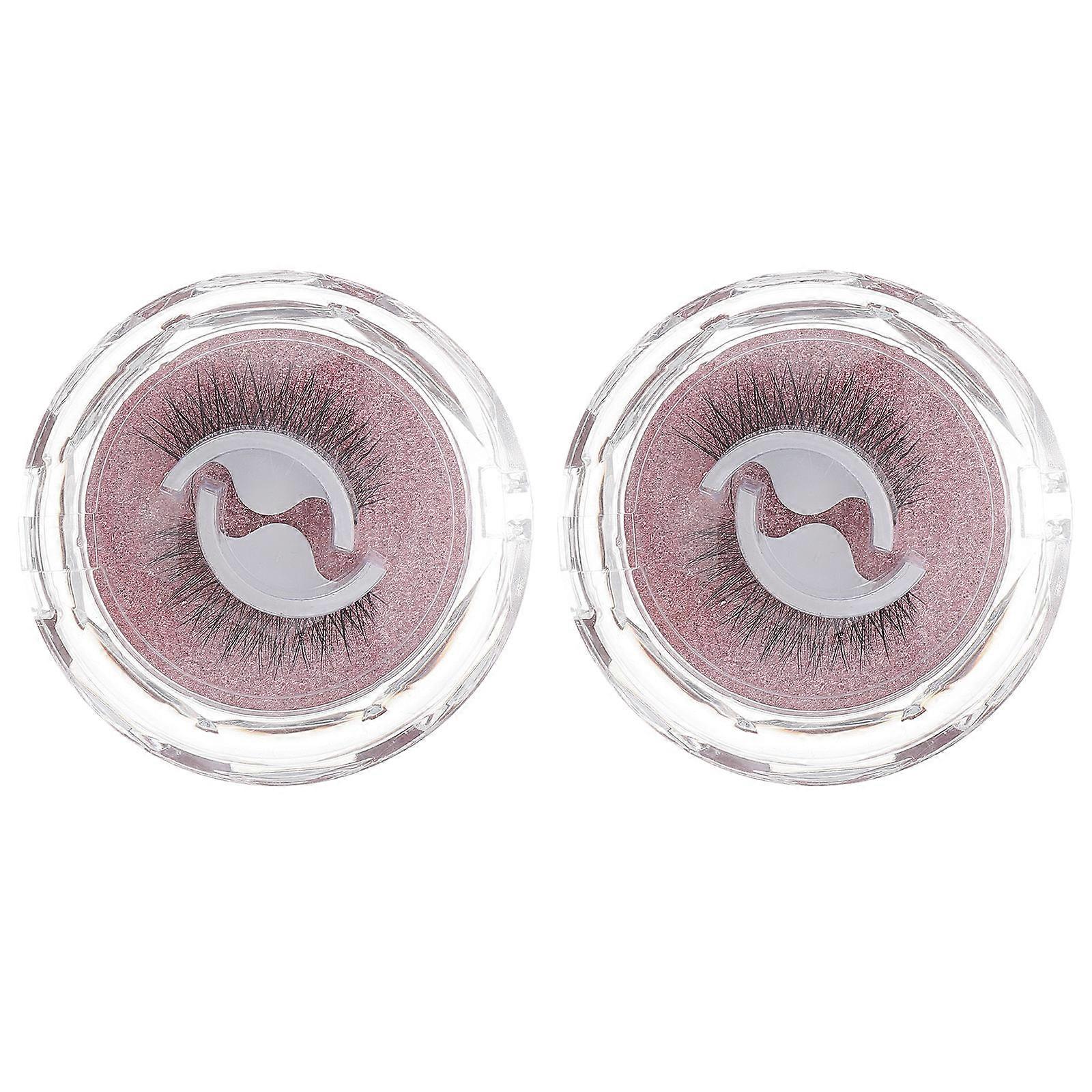 Self Adhesive False Eyelashes Lightweight, Flexible, Durable for Easy Application, Daily Wear & Party Makeup Extensions