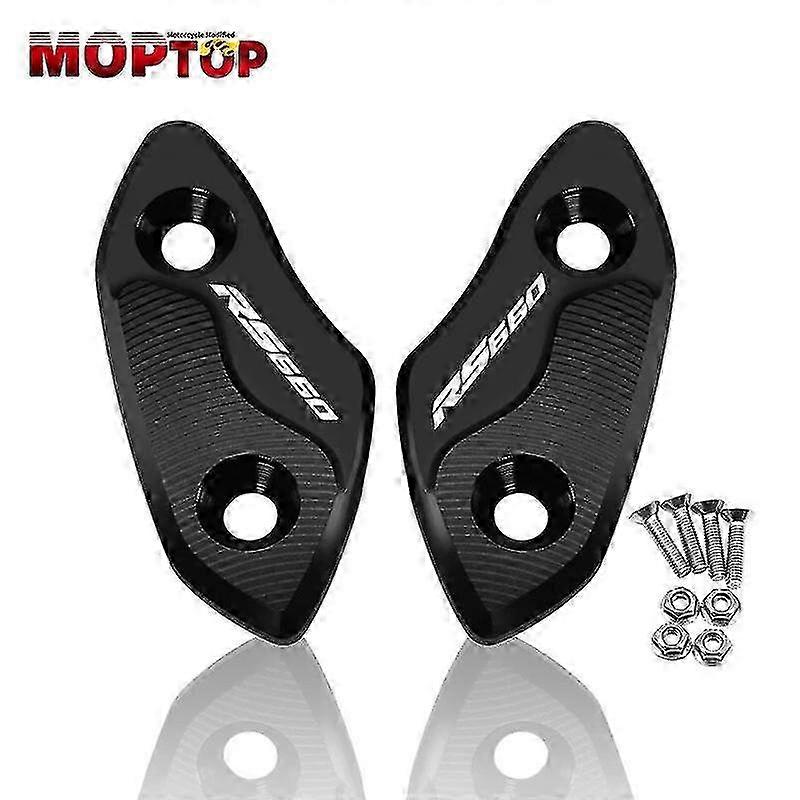 2025 New Rear Mirror Hole Cover For Aprilia RS660 RSV4 RS 660 RS V4 1100 Factory Motorcycle Windscreen Driven Mirror Eliminators Cap-Good