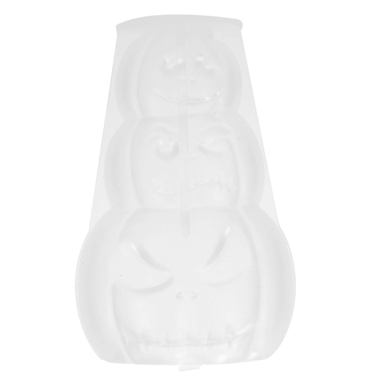 Halloween Pumpkin Silicone Mold for Epoxy, Candle & Soap Making – Reusable Craft Mold for Halloween Decorations & Handicrafts