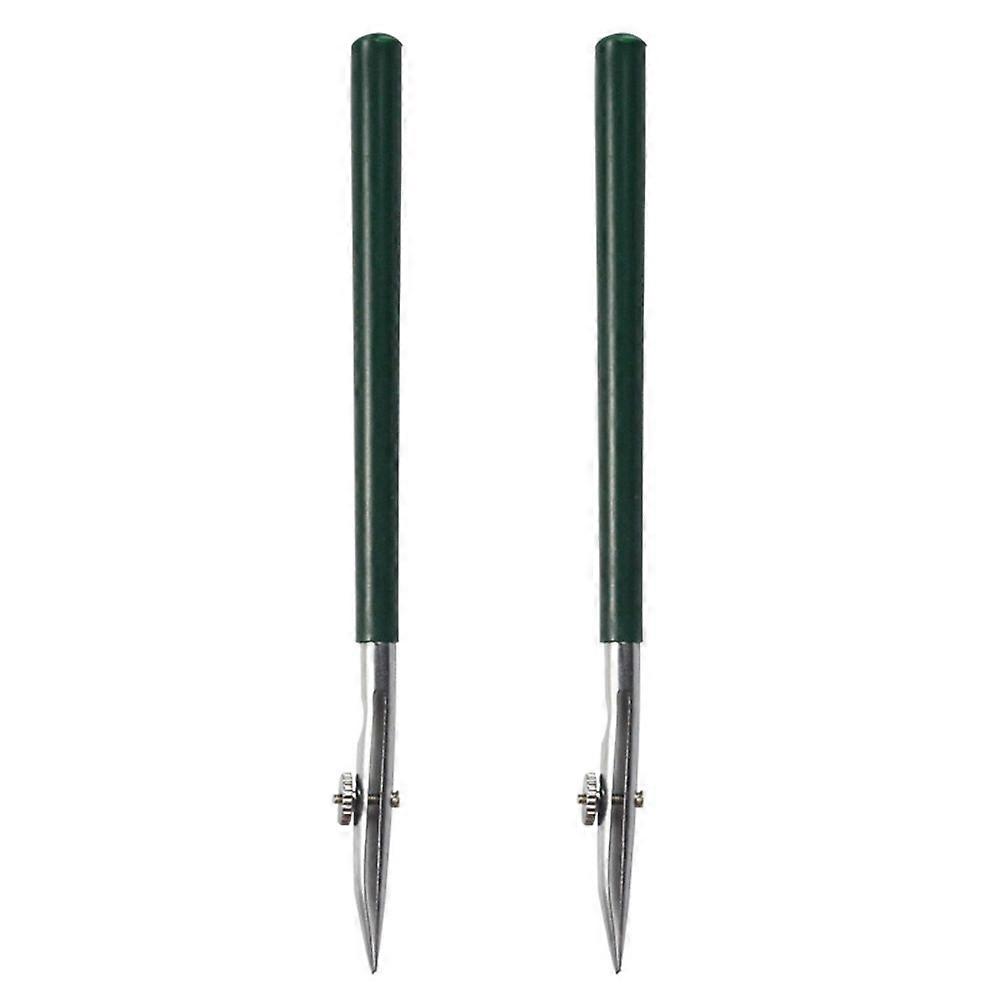 Fine Line Drawing Tool for Artists and Students in Green 0.6X13.1CM Drawing Comics Adjustable Design 2Pcs