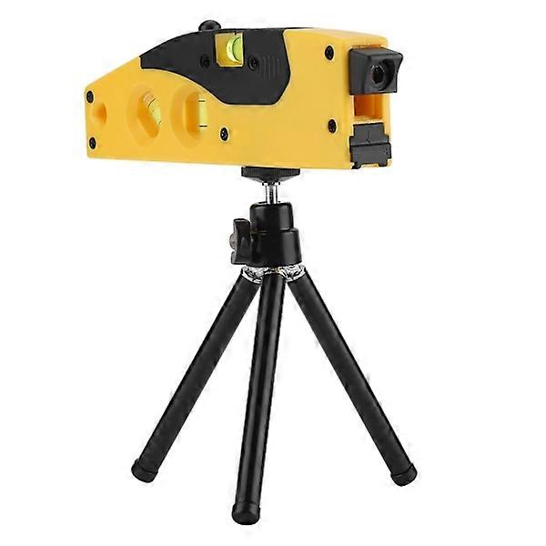 Cross Line/Point Laser Level with Tripod Stand Right Angle Adjustment Tool
