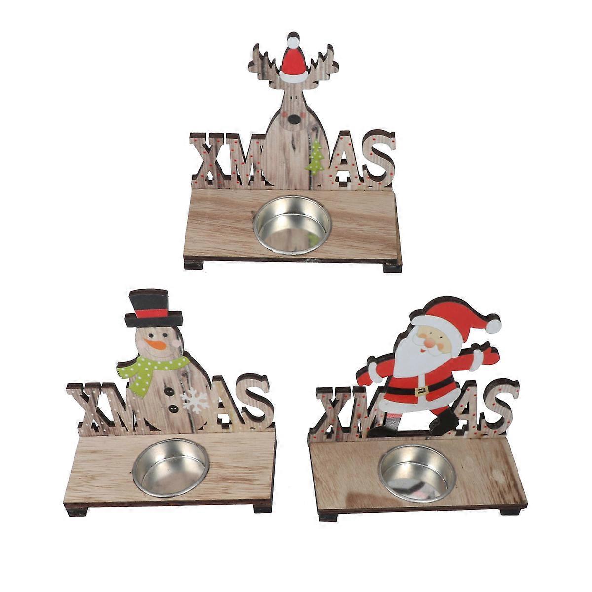 Candlestick Stand, Reusable Christmas Theme for Party Atmosphere, Unique Patterns