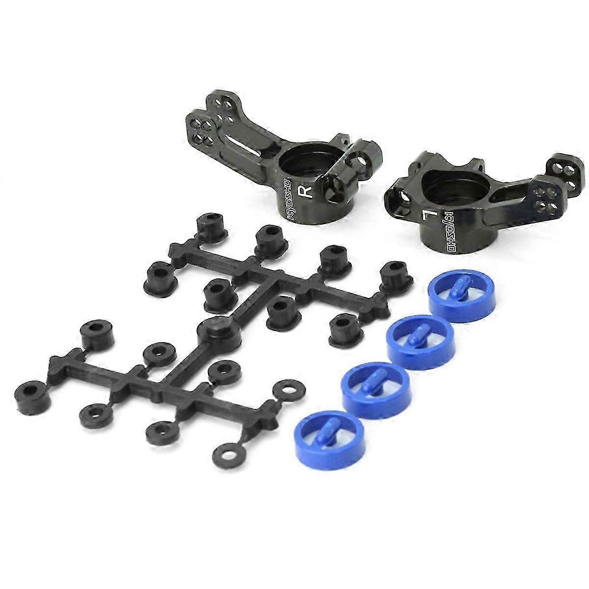 2 Pcs Metal Rear C-Hub Carrier Caster Blocks for IFW608B - Durable Upgrades for RC Cars & Trucks Suspension System