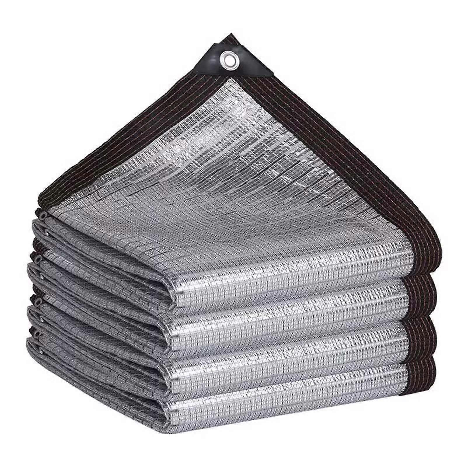 Shadow Cloth Garden Shade Net, 5x10m, 95% Shading Rate, Silver