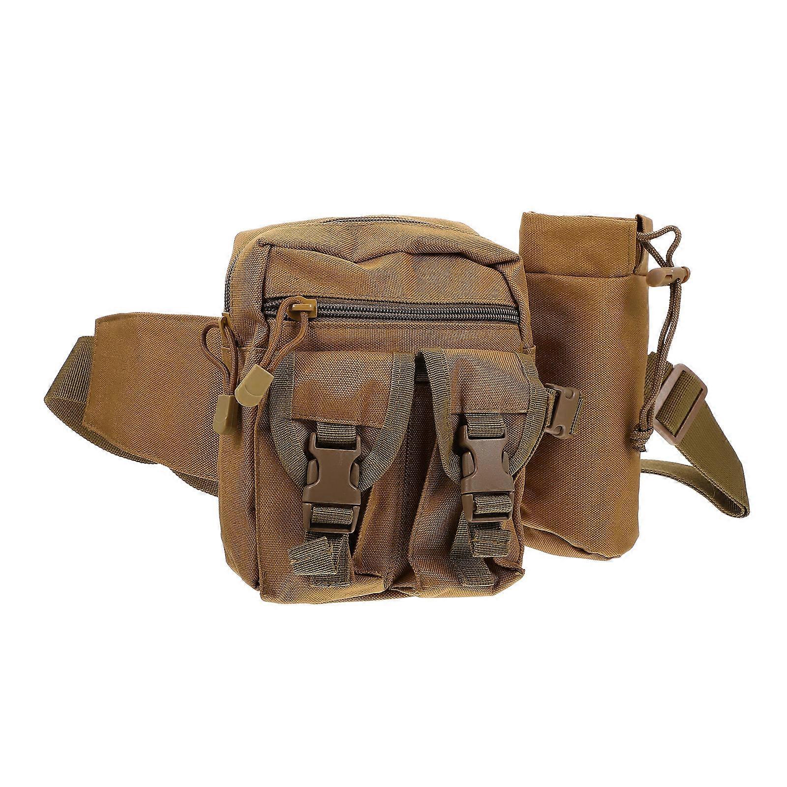 Tactical Water Bottle Carrier Travel Mountaineering Holder Rectangular 1Pack