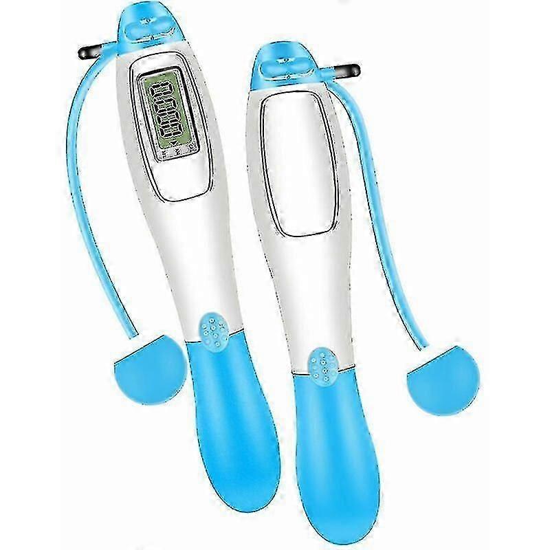 Pyzl Wireless Jump Rope, Electronic Counting Wire Rope (blue Wireless) Gift Hr