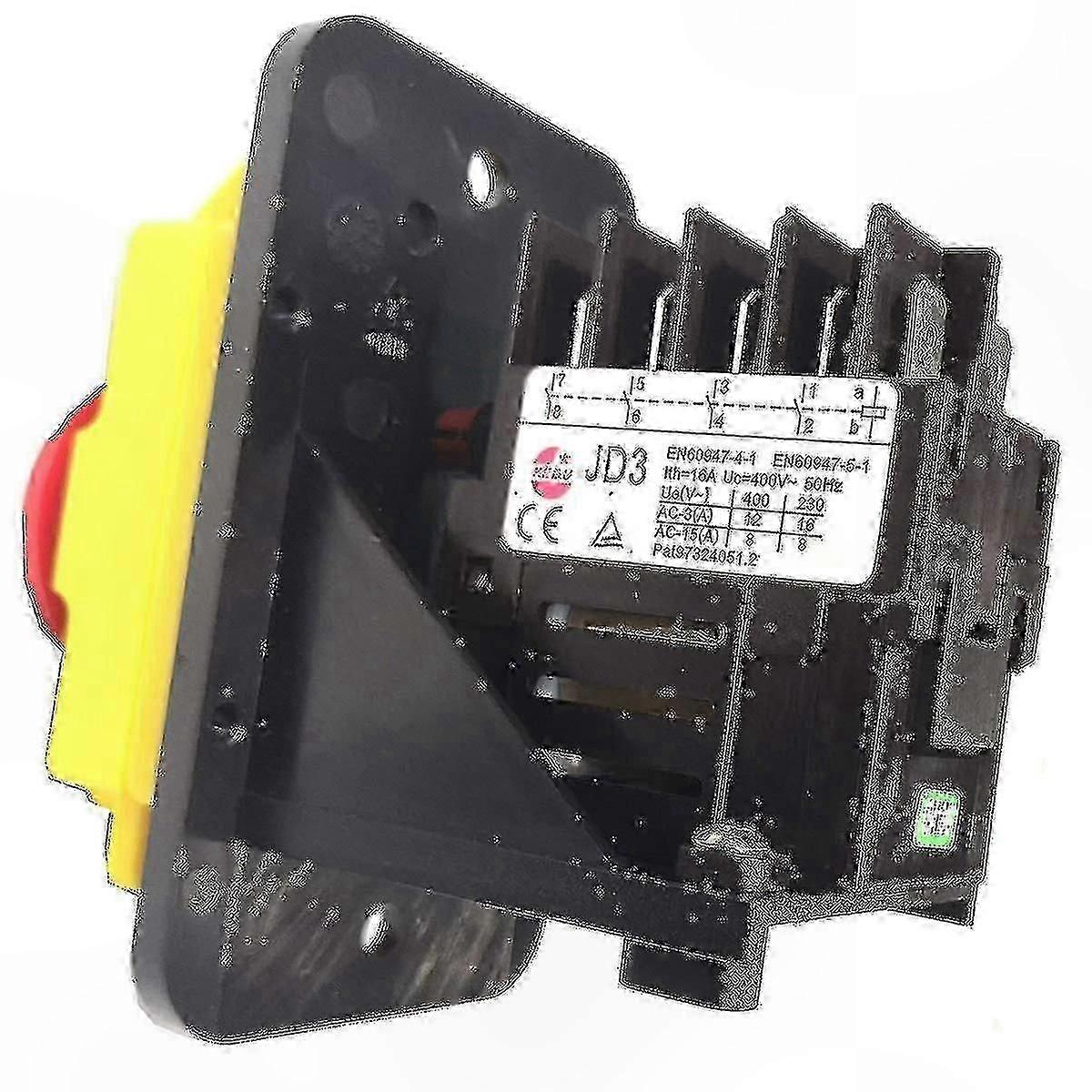 Electromagnetic Push Button Switches, 10/8 Pins, 24V-250V, Waterproof Industrial Control Components