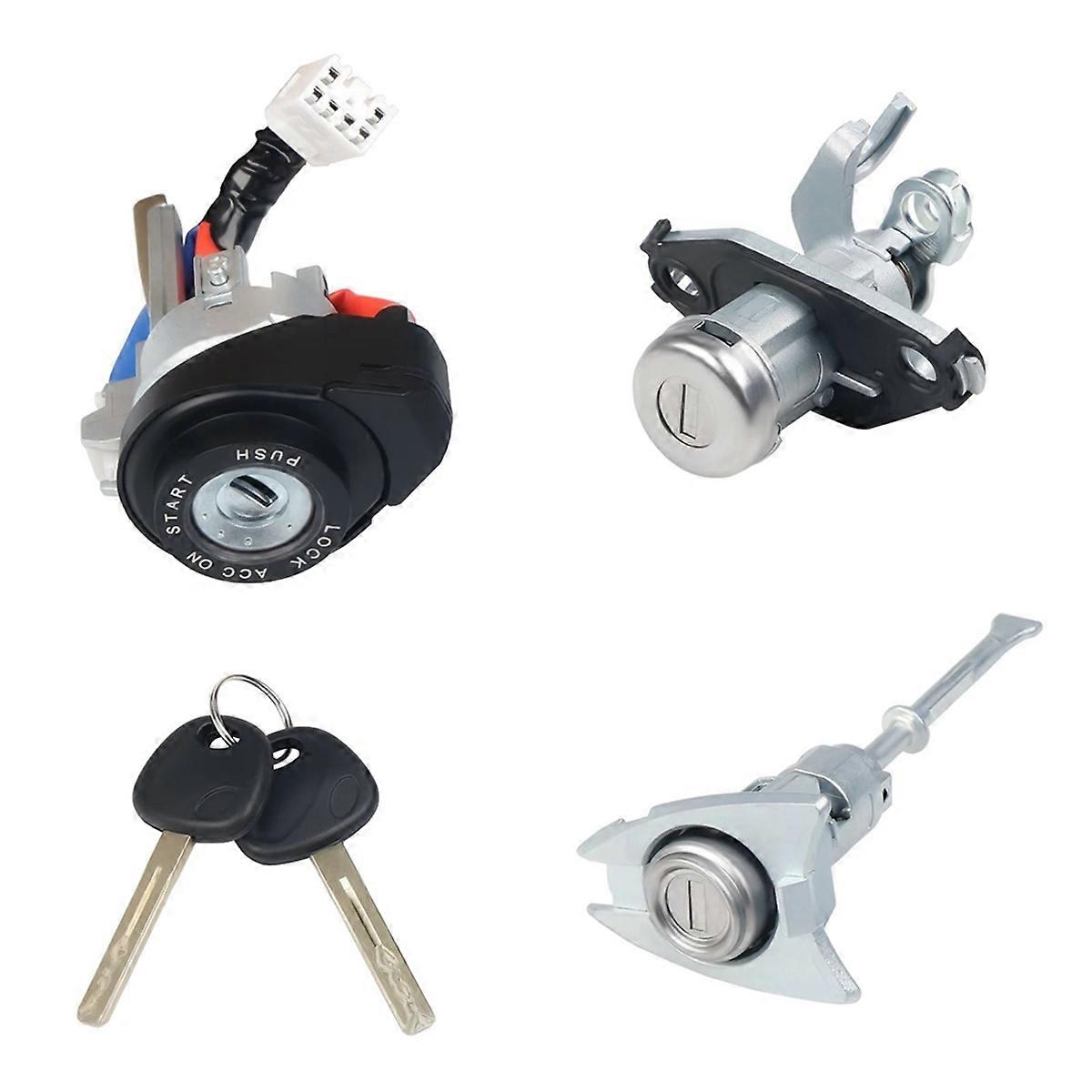 Car Ignition Switch Front Left Door Lock LHD