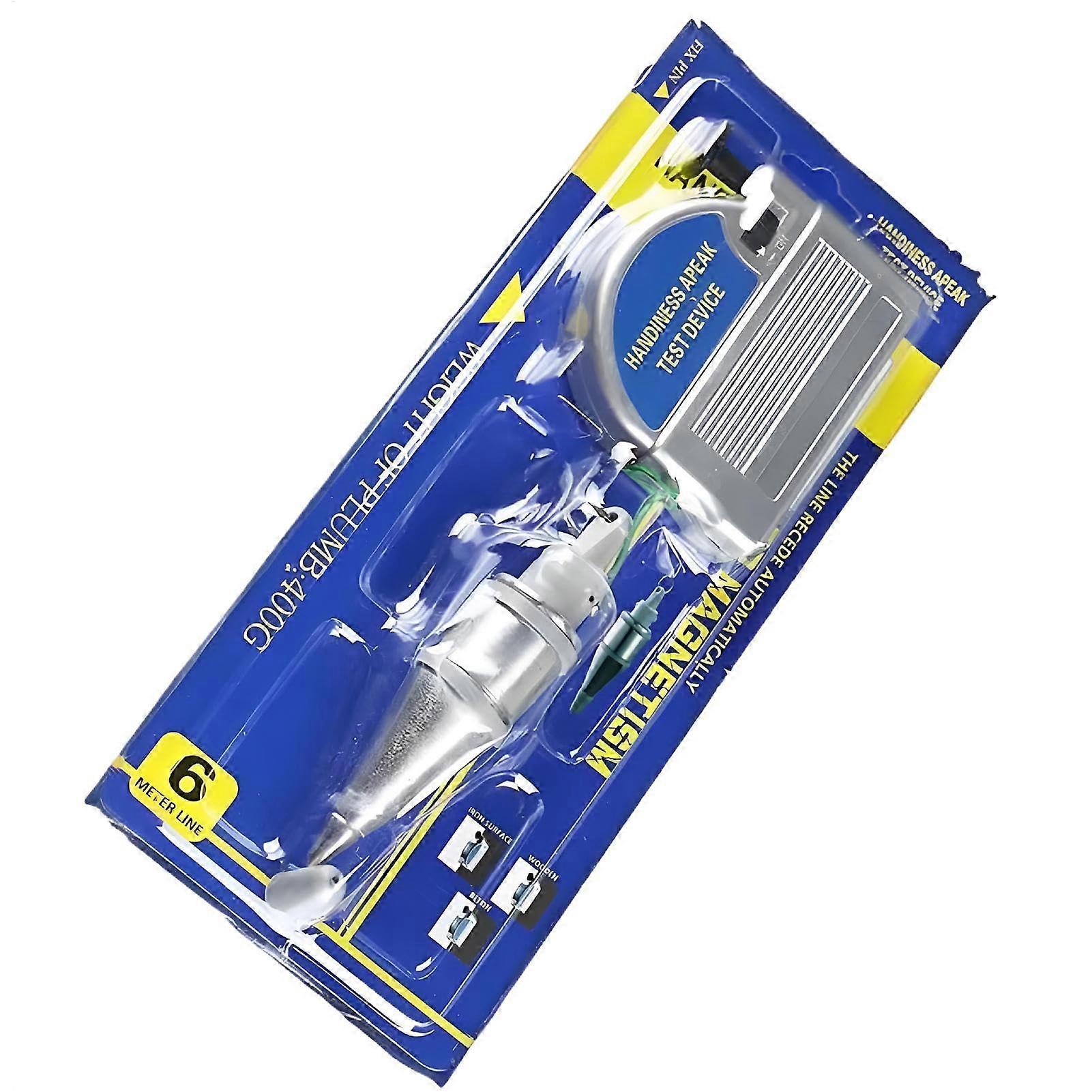 Retractable Plumb Bob, Plumb Bob, Magnetic Retractable Plumb Bob, and Layout Tools, Flexible Chalk Line 19.69 Feet for Construction Industry Tasks.
