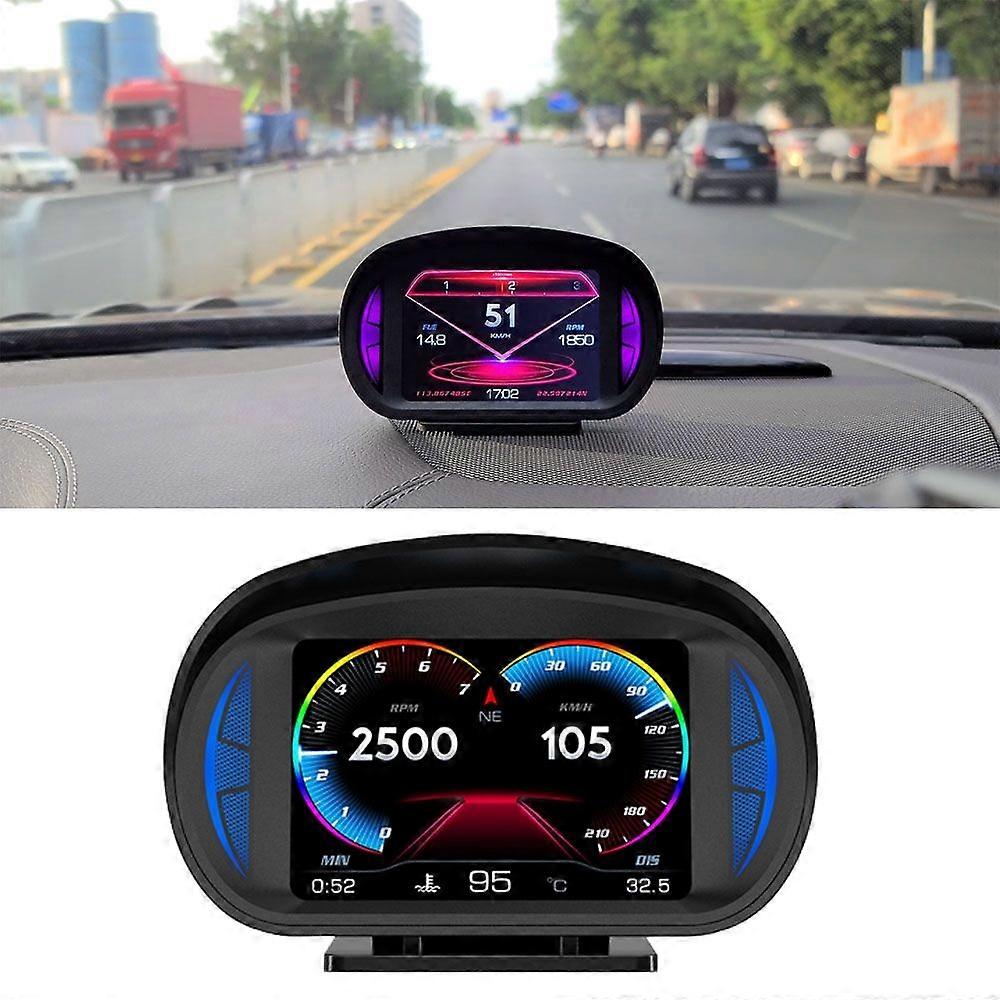 P2 Multi-function HD OBD LCD Instrument P2