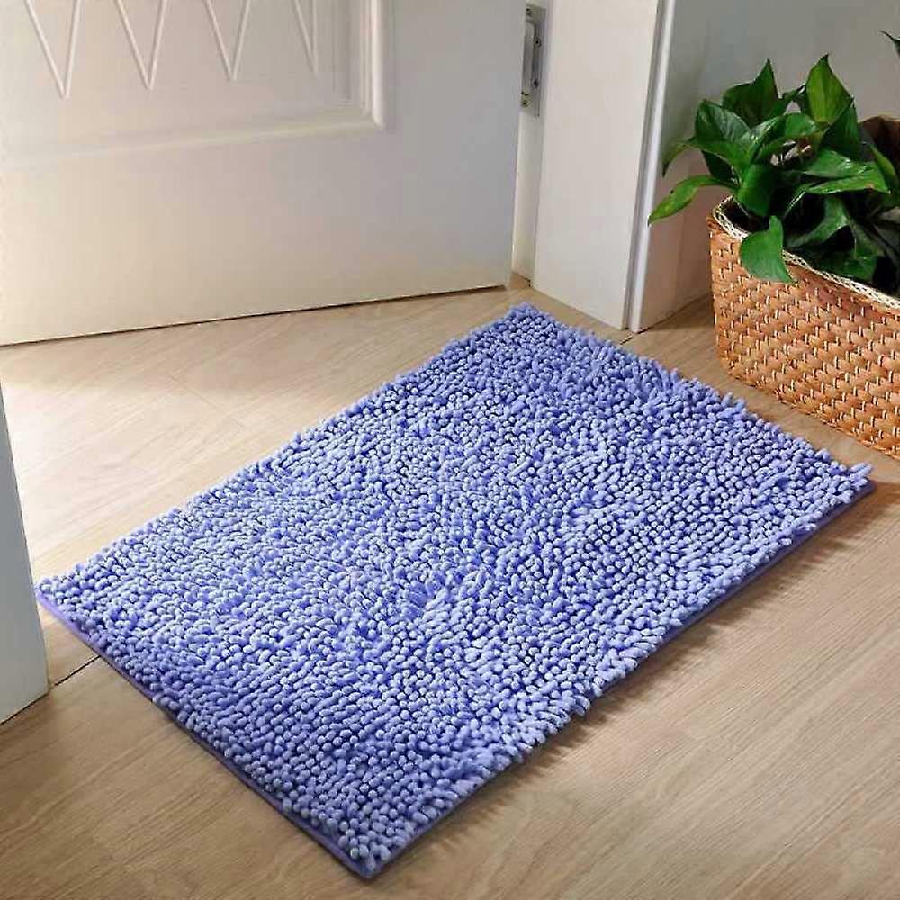 Non-Fading Super Absorbent Soft Shower Mat 80x120cm Color B for Bathroom Use