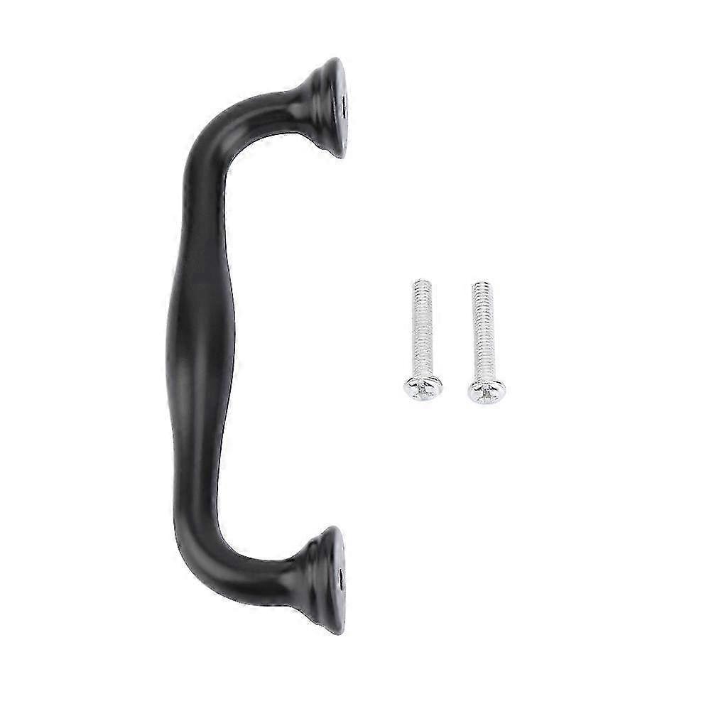 Durable Heavy-Duty Black Cabinet Door Handle - Stylish Pull for Cupboards, Drawers & Wardrobes for Enhanced Decor