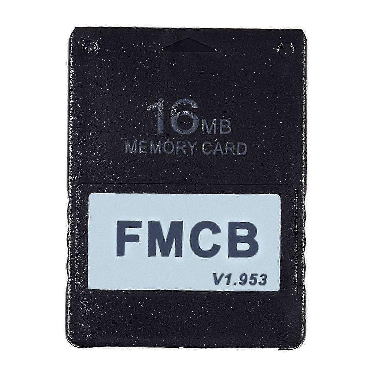 AURA FMCB Free McBoot Card V1.953 for PS2 -2 Memory Card OPL (16MB)