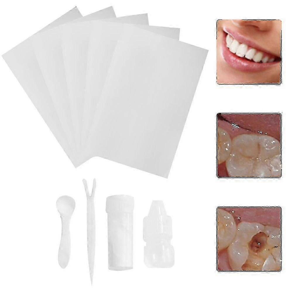 Dental Repair Glue Kit for Temporary Fixes - Cement for Tooth Gaps & DIY Filler Solutions