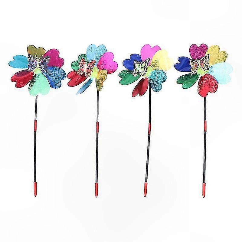 4-Pack Children's Spinning Pinwheel Toy