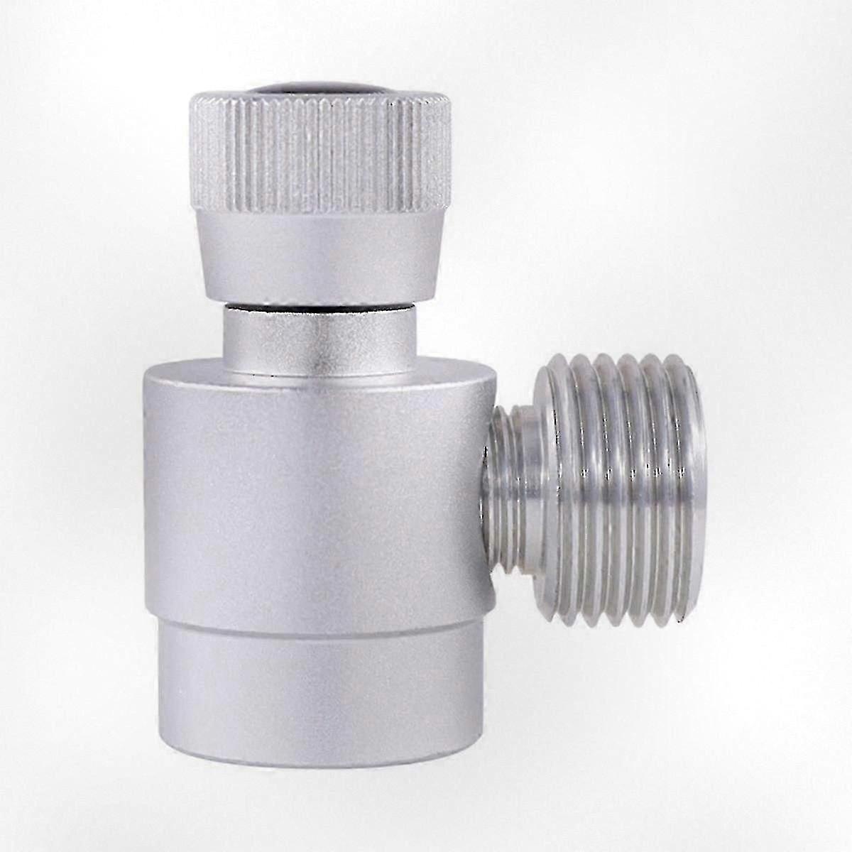 CO2 Cylinder Refill Adapter, DIY Gas Cylinder Regulator M10X1 to W21.8-14 Adapter Suitable for Argon Use