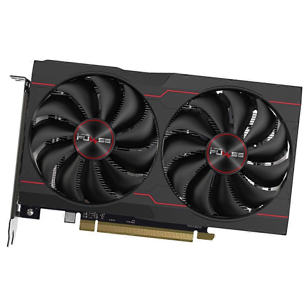 Sapphire RX6500XT 4G D6 OC Gaming Graphics Card 4G/64bit/GDDR6 Memory Max Support 8K Resolution Dual Cooling Fans HD+DP Output Ports