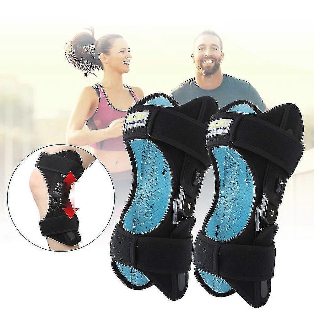 Patella Booster Knee Brace, Suitable For Mountaineering, Squat And Skiing_h