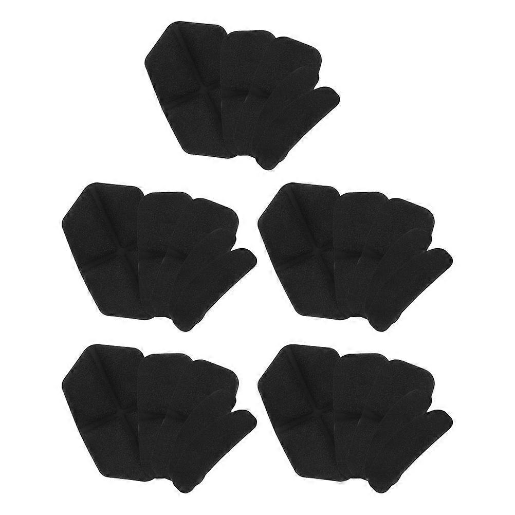 Safety Liner Black Bike Pads Replacement Cushion 25Pcs