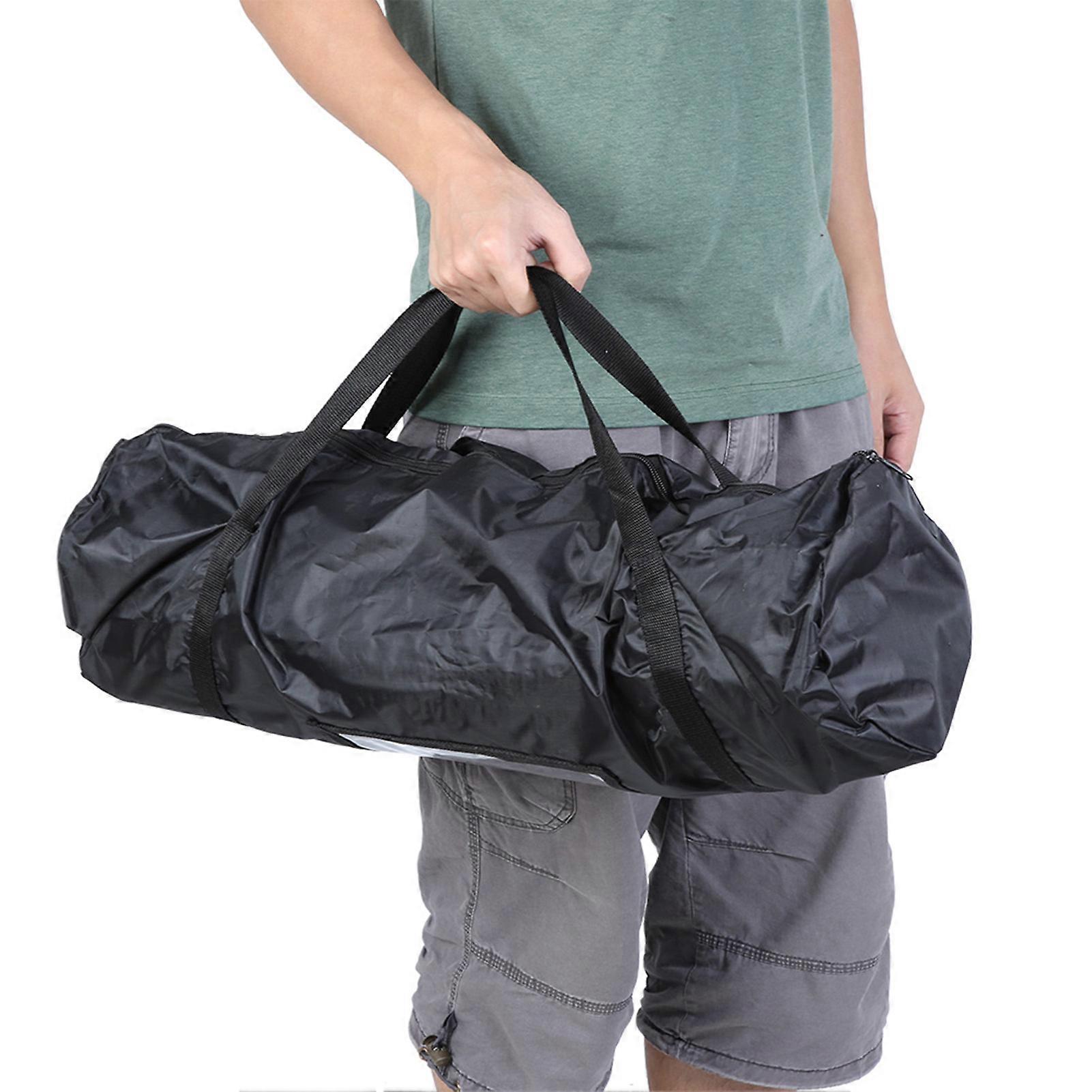 Portable Dog Agility Training Poles Adjustable Plastic Rods Blue Orange