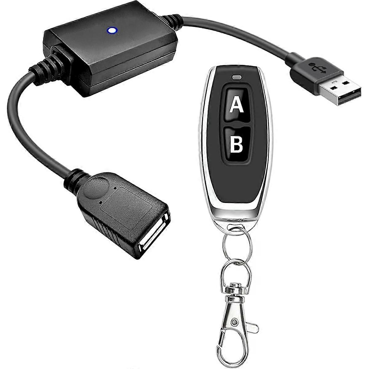 DC5V USB Wireless Remote Control Switch 433mhz Drive Switch LED Light Mini Motor Bar Reading Light F