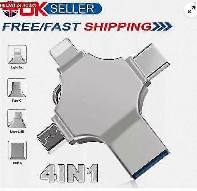 2TB and 1TB Dual Capacity USB Flash Drive with OTG Support for Android Devices and Computers