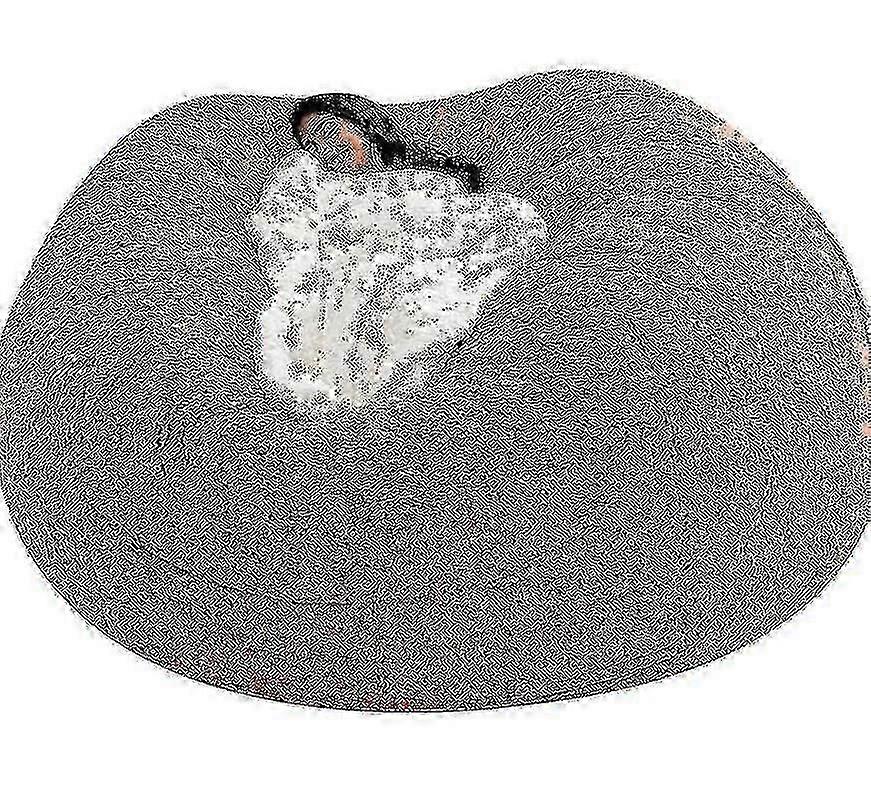 Improved Comfortable Sofa Bean Bag Chair with Removable Cover and Soft Artificial Fur for Relaxing Lounge Sessions