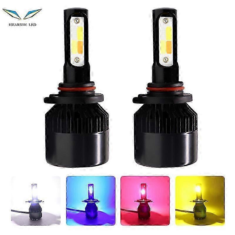 2pcs H4 LED Bulb LED Headlight H1 H7 H8 H11 HB3 HB4 60W LED Lights ...