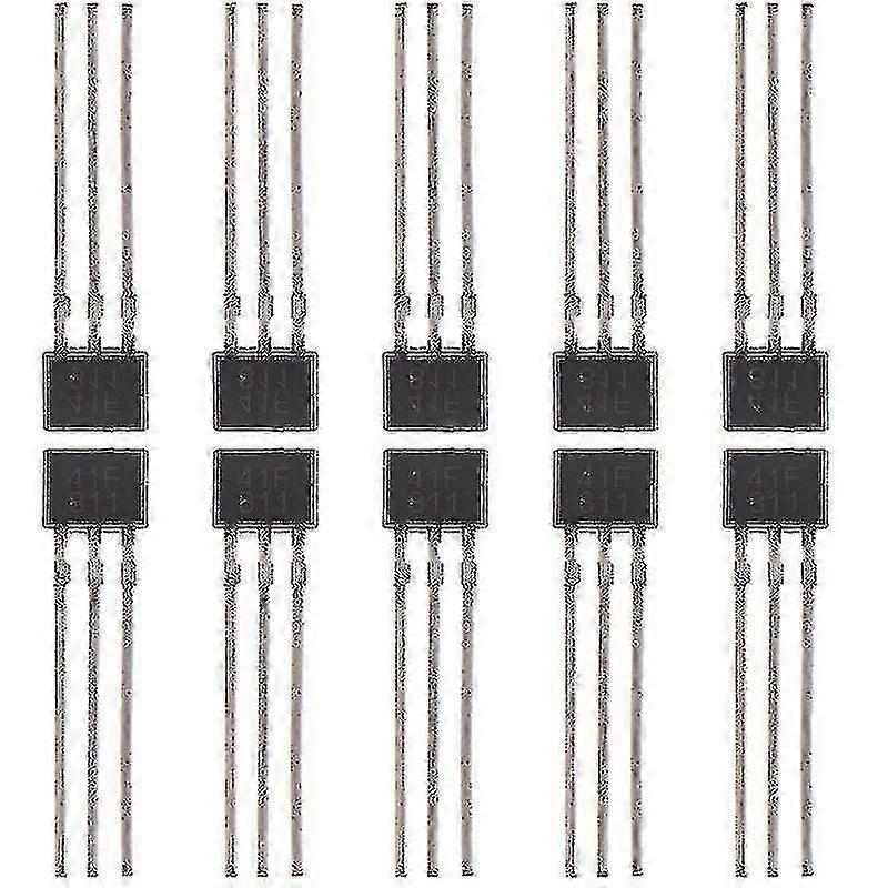 10pcs 41f/0h41/sh41/ss41f/s41 Bipolar Hall Element Sensor To-92ua P...