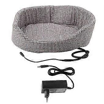 Pet Warming Bed Cat Dog Heating Mat Waterproof Pets Heated Bed Electric Heating Pad(EU Plug)