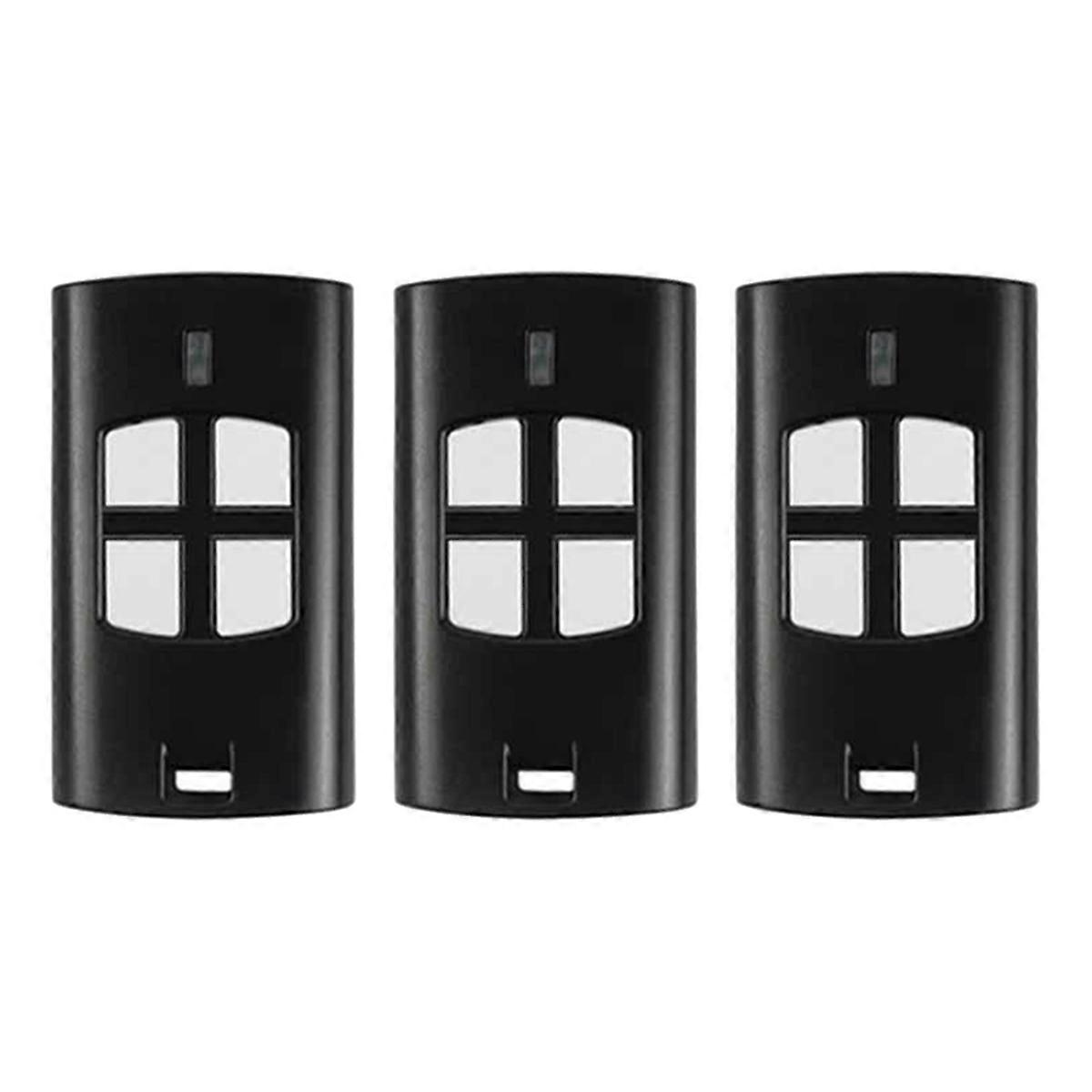 3PCS Garage Door Remote Control for to.GO 4WV Garage Door Opener 433.92MHz Rolling Code Handheld Transmitter