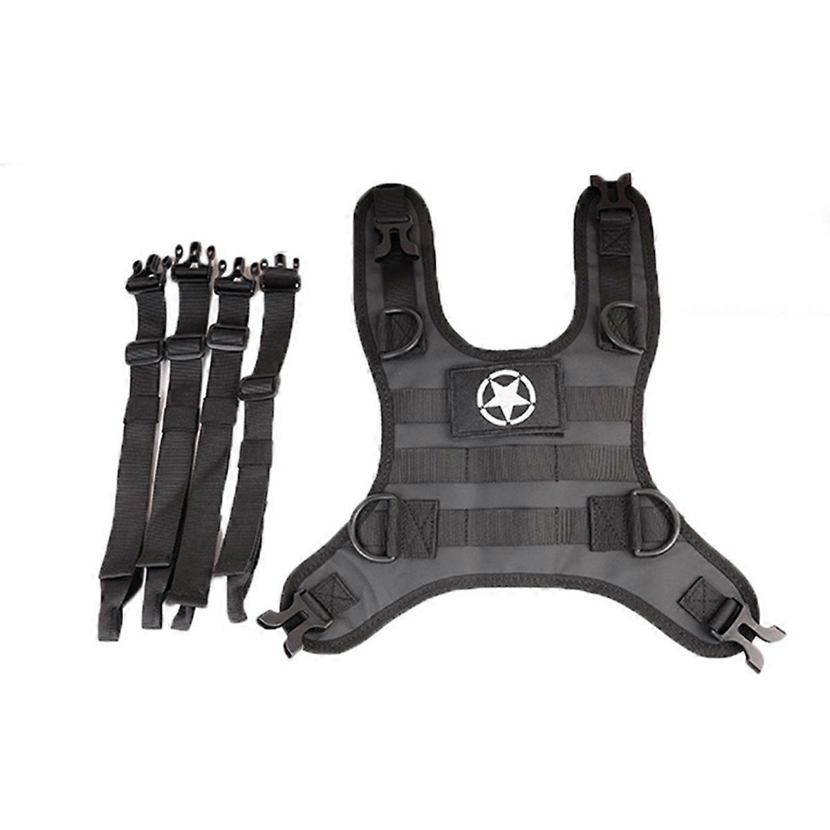 Motorcycle Tank Vest Portable Molle Accessories Suitable for Universal Motorcycle Tank Kit