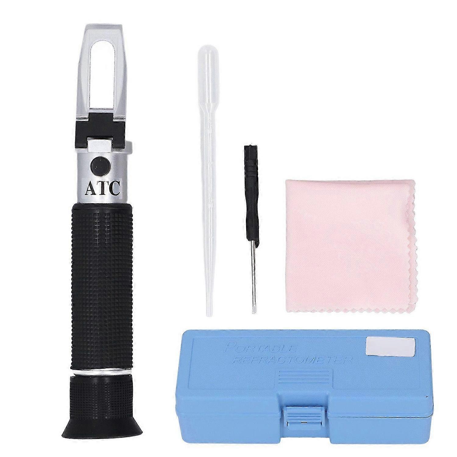 2025 Latest Model Salinity Refractometer Double Scale 0100 PPT 1.0001.070