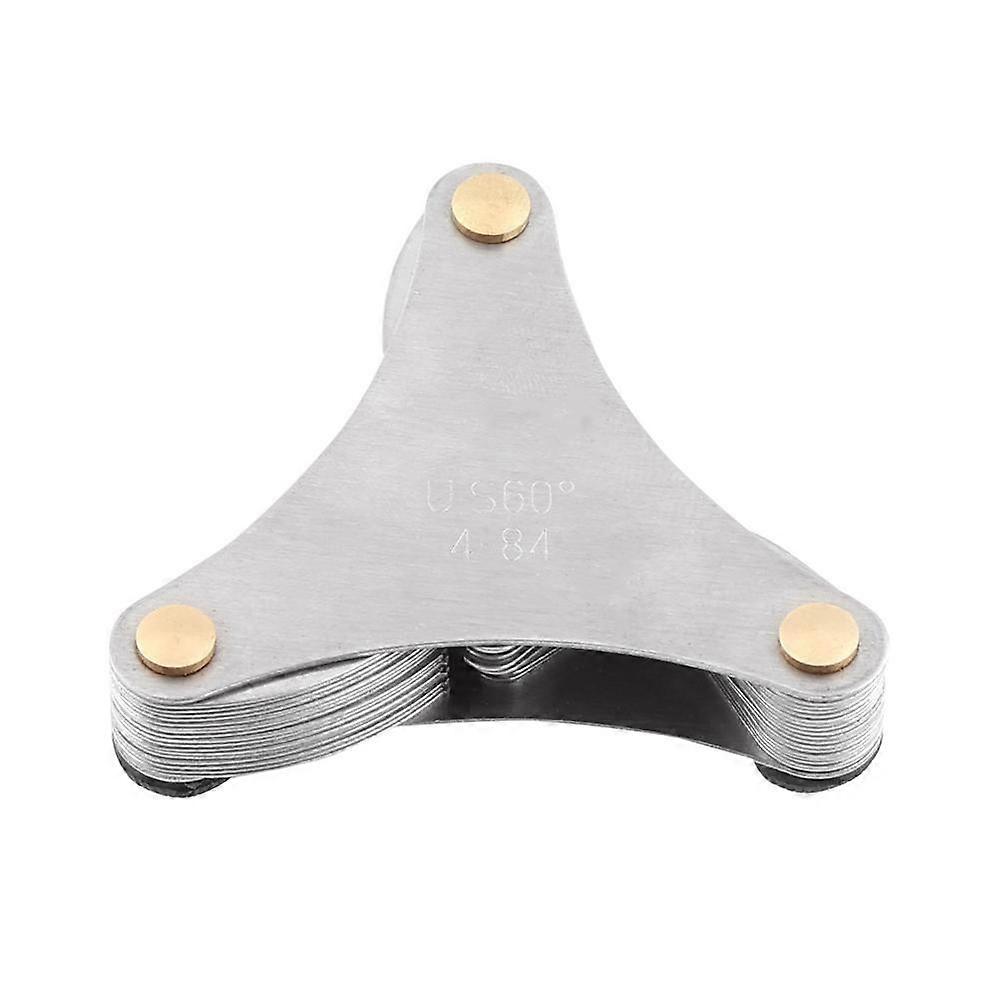 Thread pitch Gauge Screw Measuring Instrument Gauges Set Stainless Pitch