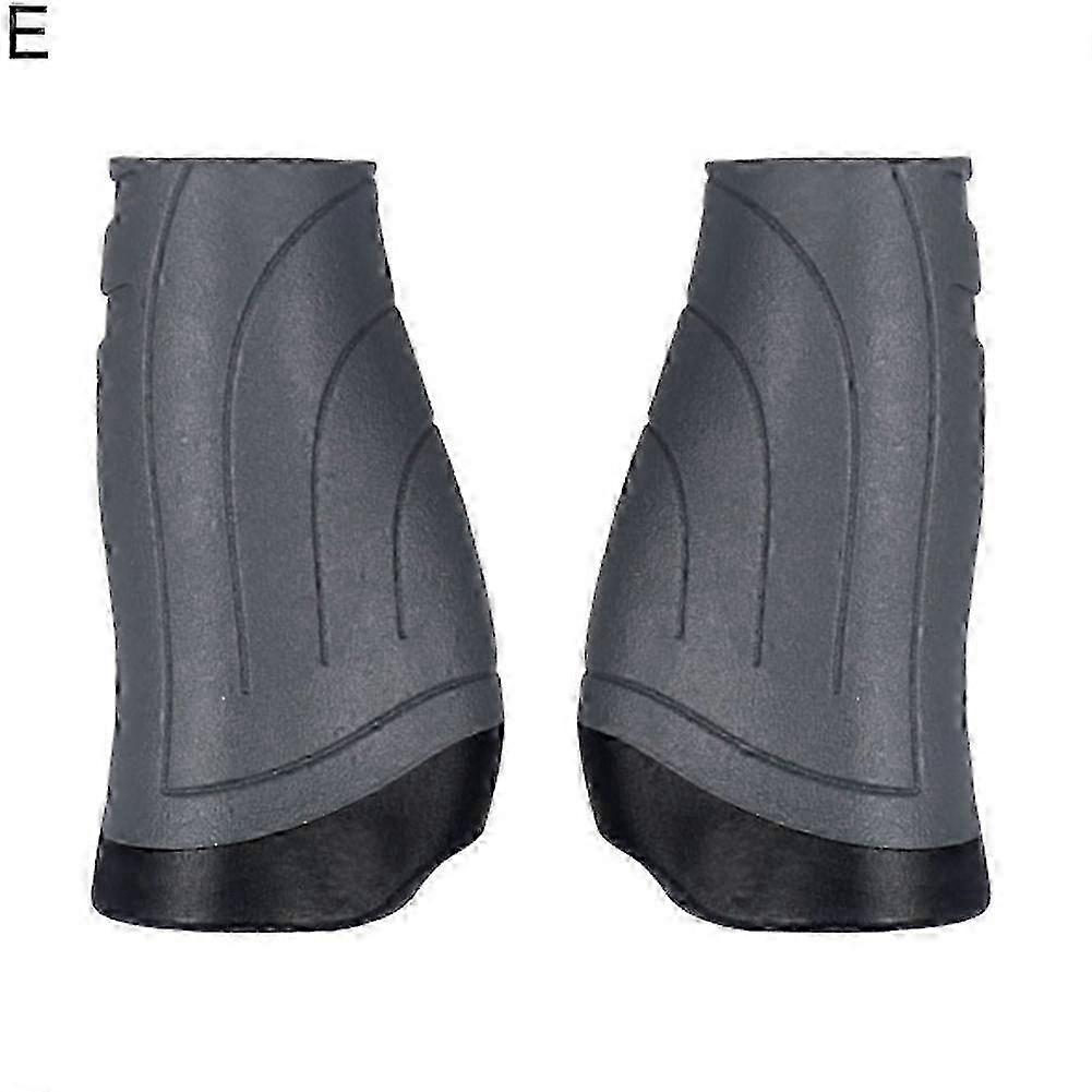1 Pair Non-slip Bicycle Hand Rest Bar End Lock Swivel Handle Grip Bike Accessory