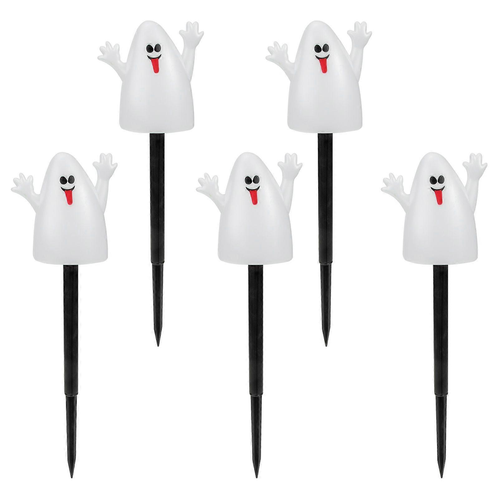 5Pcs Απόκριες Yard Stakes Διακοσμητικά Yard Stakes Στηρίγματα γκαζόν Προμήθειες αποκριών