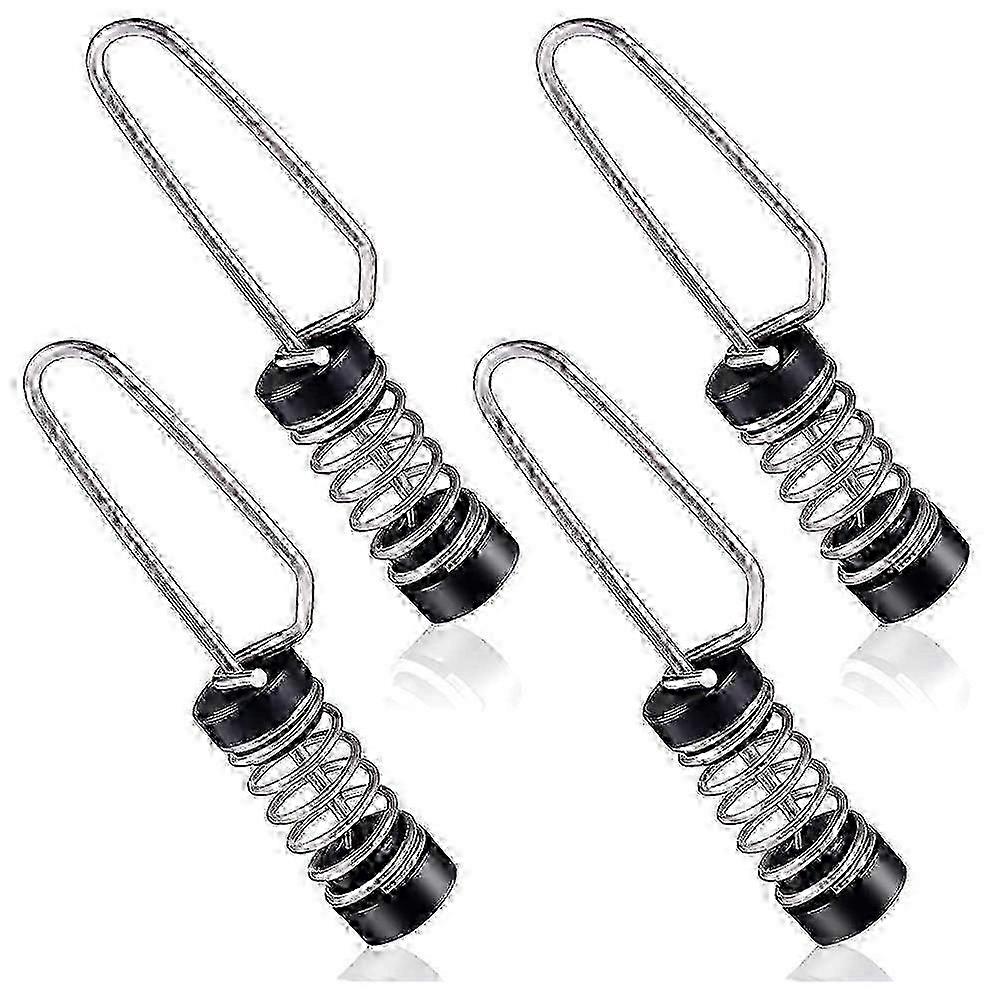 4PCS συνδετήρες σημαιών αλιείας θαλάσσια θαλάσσια βάρκα συνδετήρες για Halyards Σχοινί κοντάρι σημαιών γραμμών Outrigger