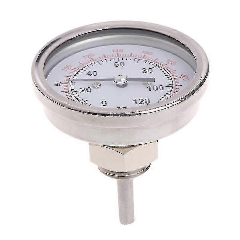 Practical Thermometer Steam Temperature Gauge / Scale Waterproof Large Dial Edition 2025