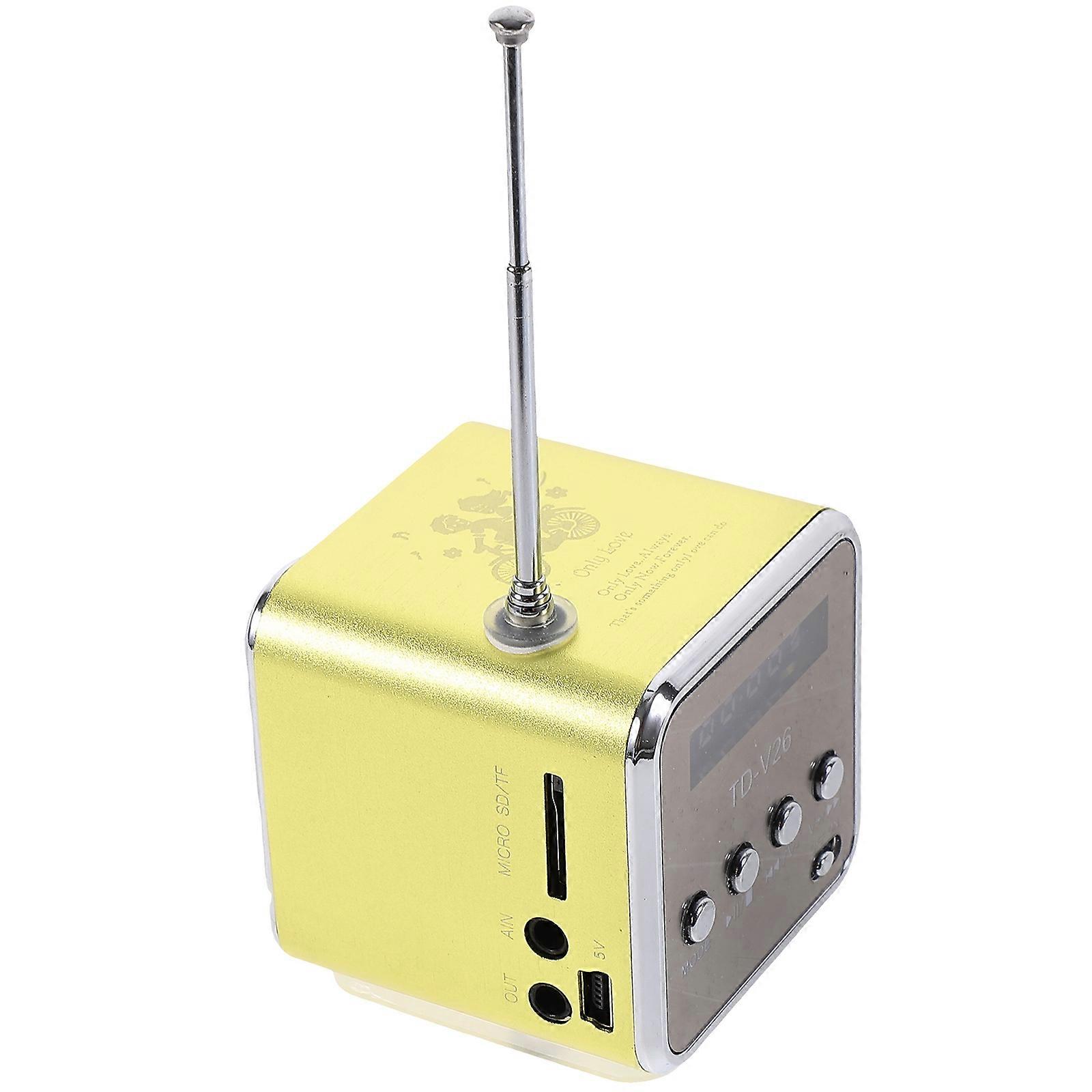 Mini Wireless Speaker for Home 1Set Portable Radio Speaker