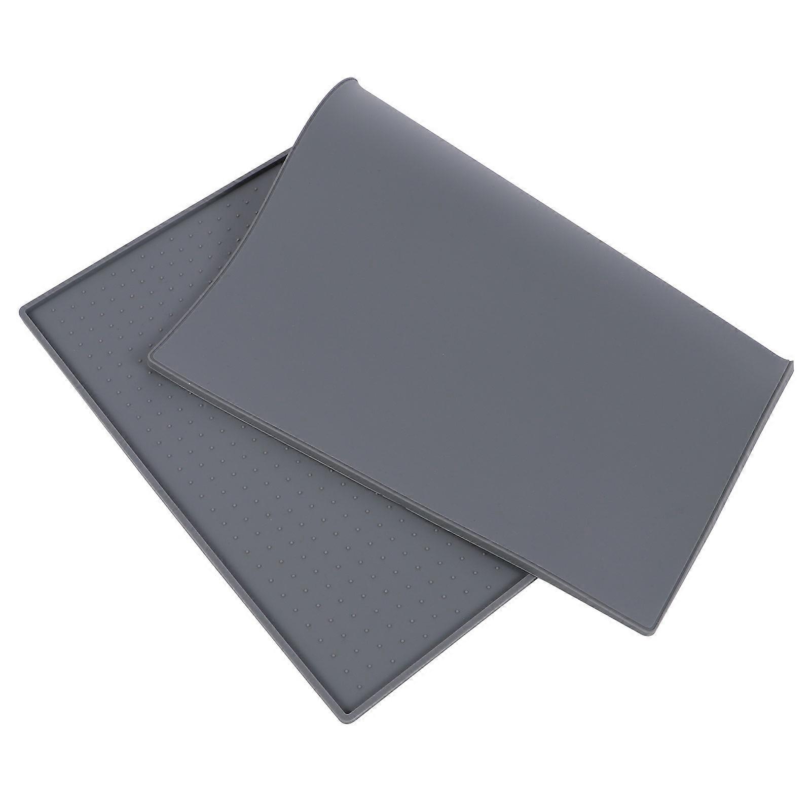 Non-Skid Waterproof Pet Food Placemat Made of Silicone for Feeding Mat