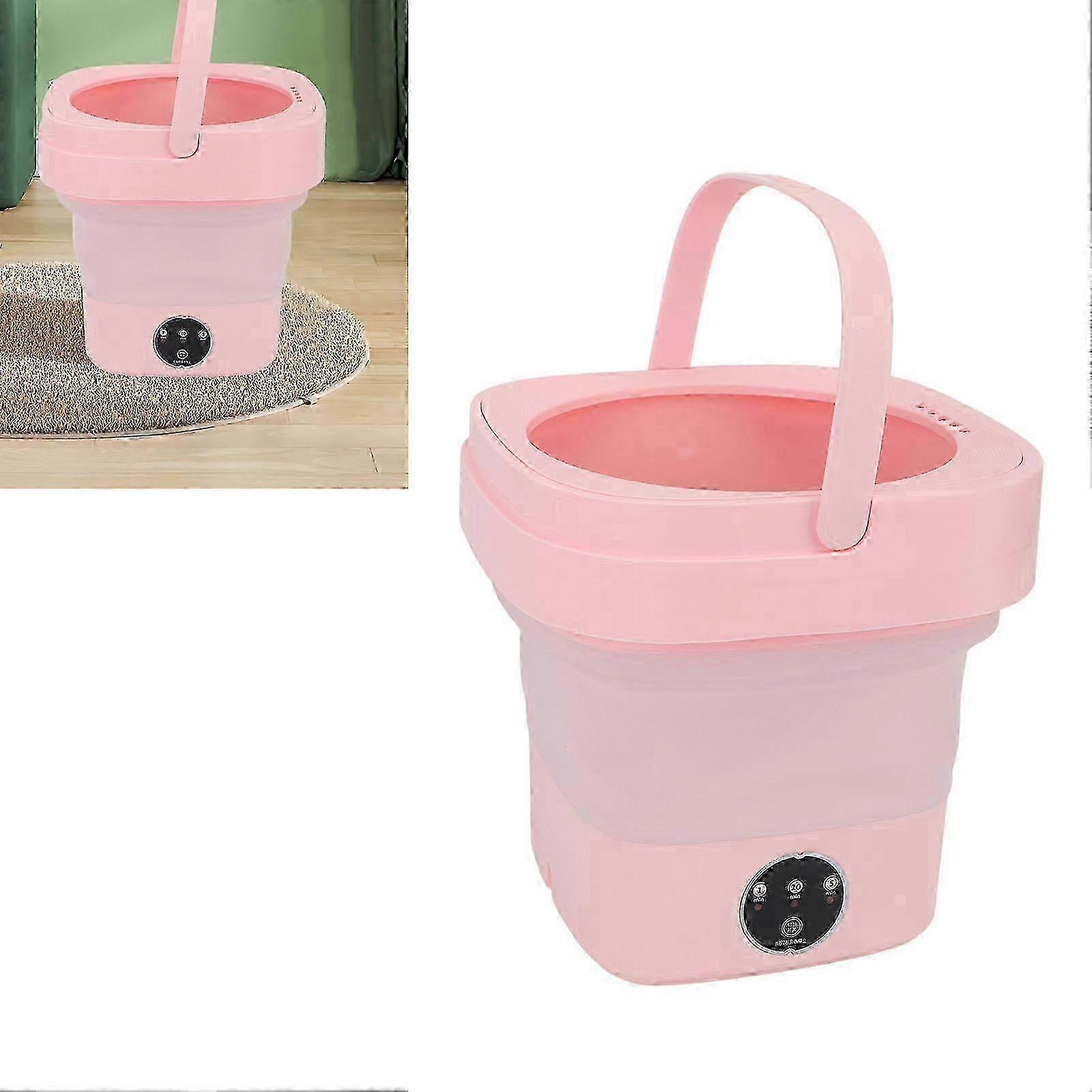 Foldable Washing Machine High Speed 6.5L Large Capacity Soft Semi Spin Drying