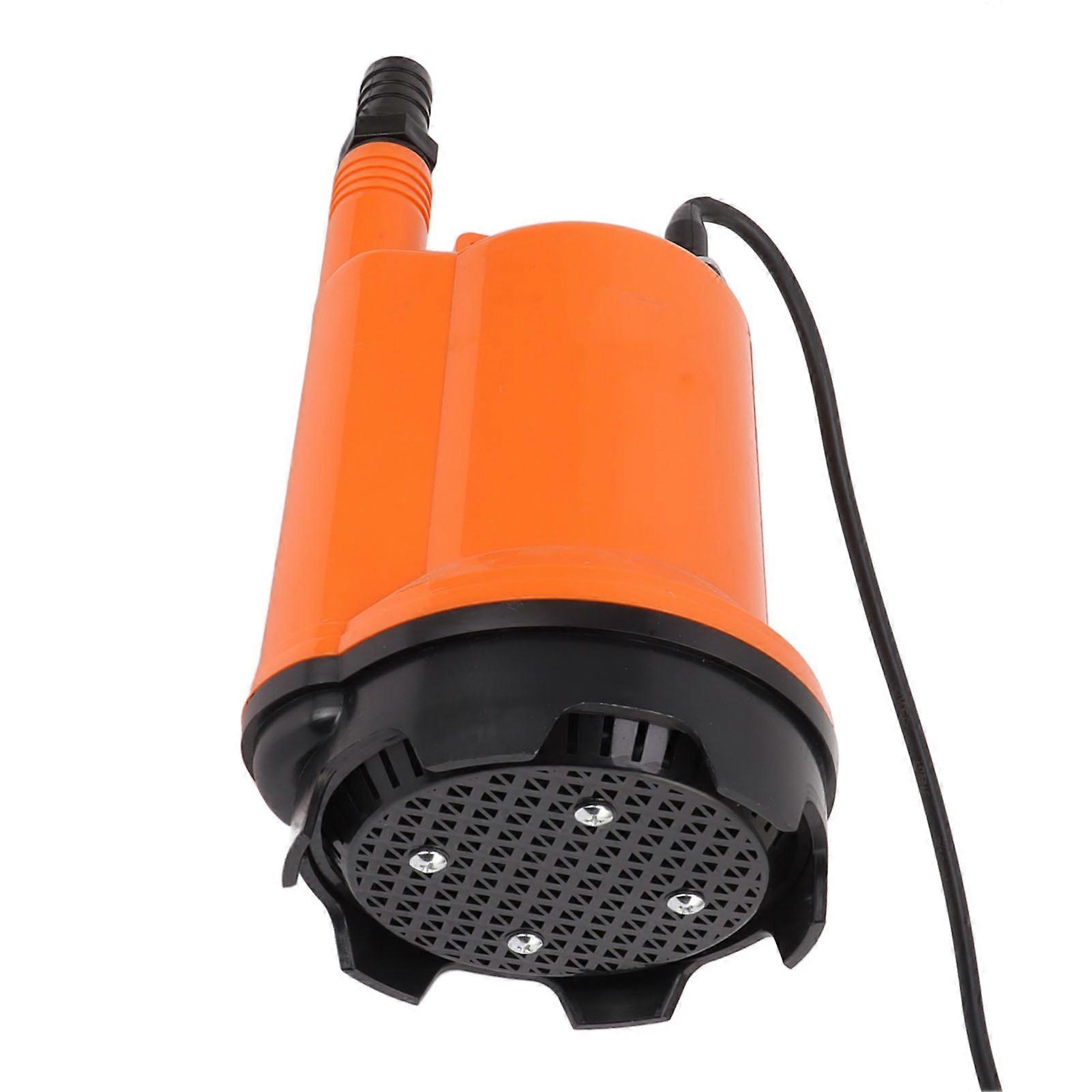 屋外用 12V 130W 水中ウォーターポンプ 27x16x15cm