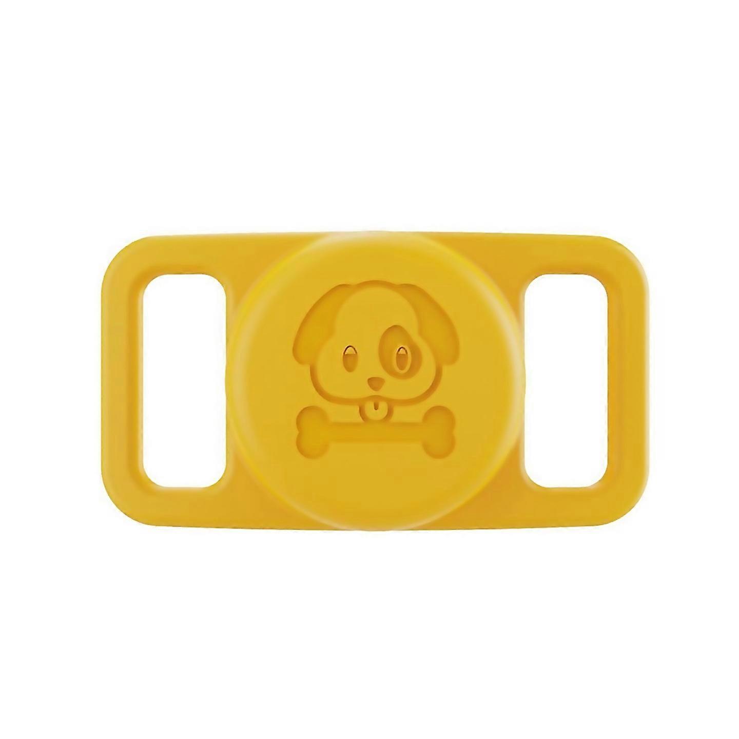 For Locator Case For Pet Silicone Locator Lossyellow