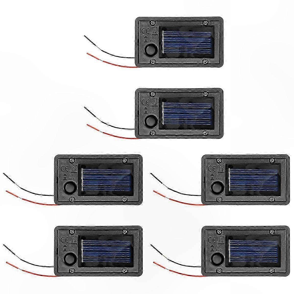 2-Pack Battery Case, Replacement Components for Solar Lantern Top Section