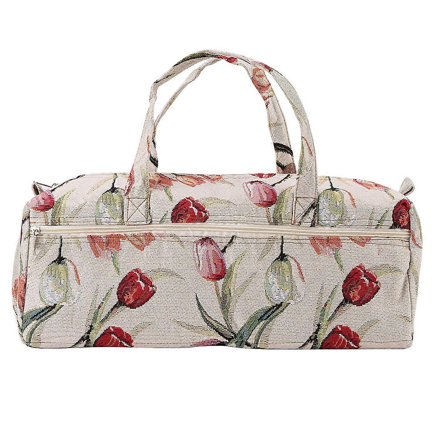 Description:
The bag with the beautiful flowers patterns, fashion style for your needs
.Very durable